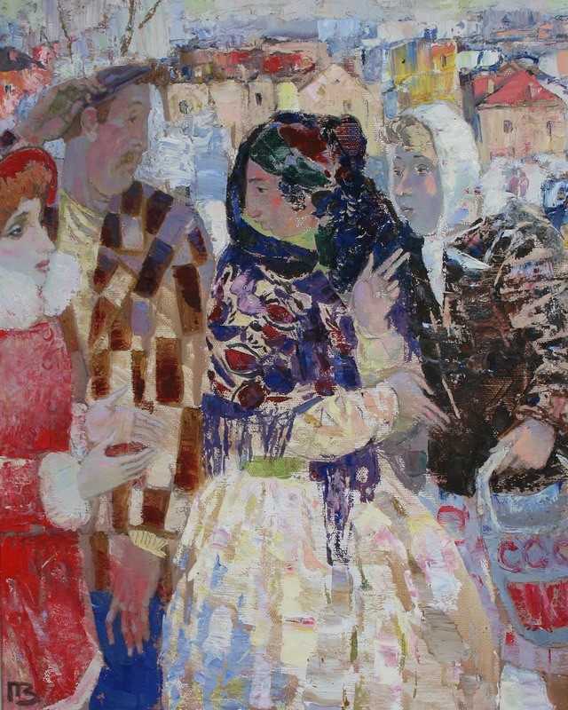  обмана. 2007г., х.м., 50х40